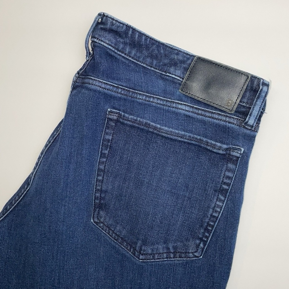 Bonobos Athletic Fit Jeans‎ Mens 36x32(29.5"L) Denim Blue Cotton Stretch Casual